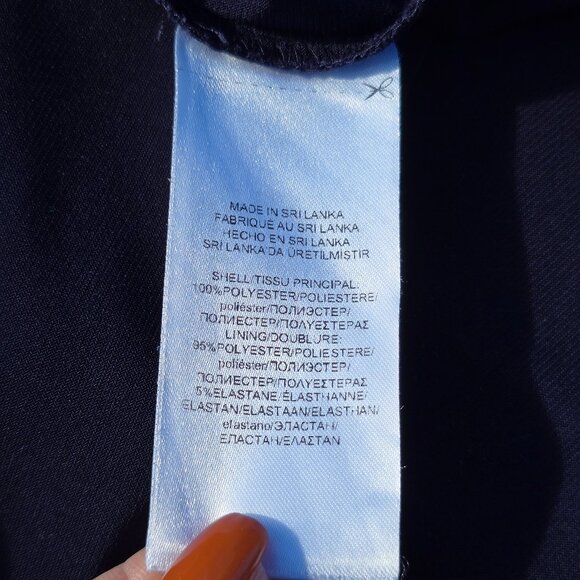 Lauren Ralph Lauren Navy Floral dress, size 12, VGUC - Picture 7 of 7